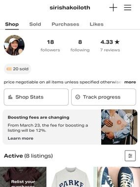 depop account for context!